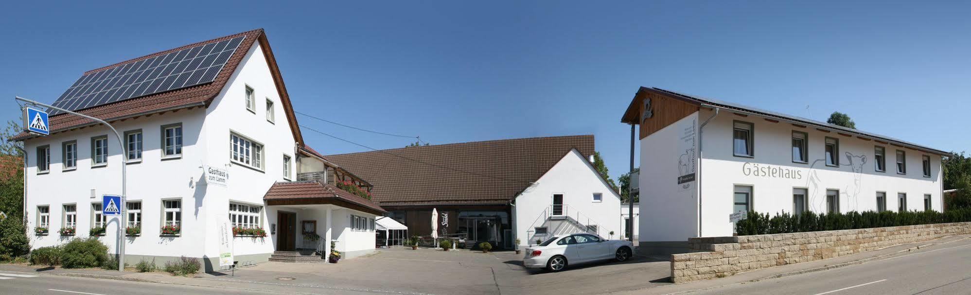 Gaestehaus Und Fewo Lamm Garni Blaubeuren Buitenkant foto